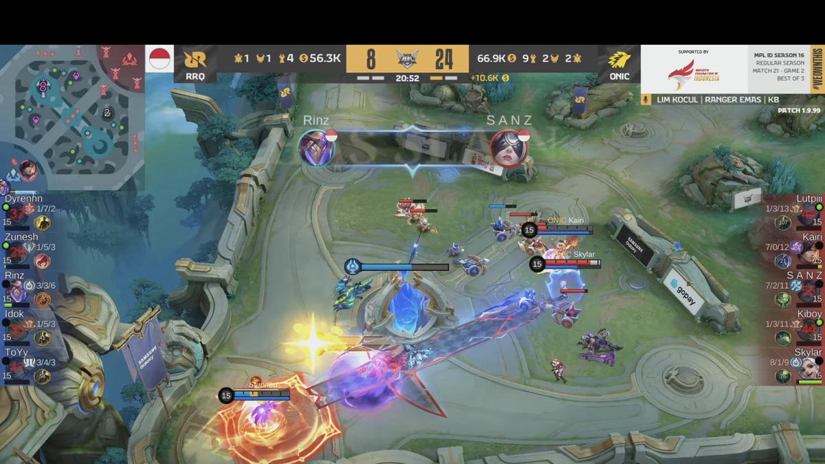 Klasemen MPL ID S16 Week 6: Onic Masuk Playoff, RRQ Hoshi Kesulitan, Team Liquid ID Terpuruk