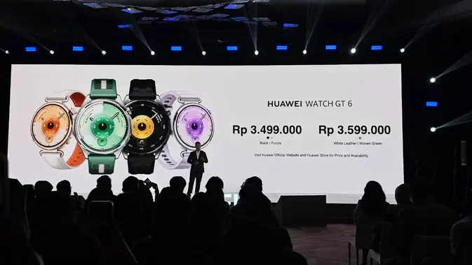 Smartwatch GT 6 Hadir di Indonesia, Simak Harga dan Fitur Unggulannya
